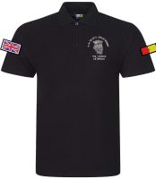 Viking head polo with minden flash